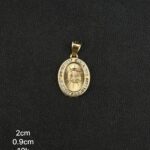 Medalla en oro de 10k
