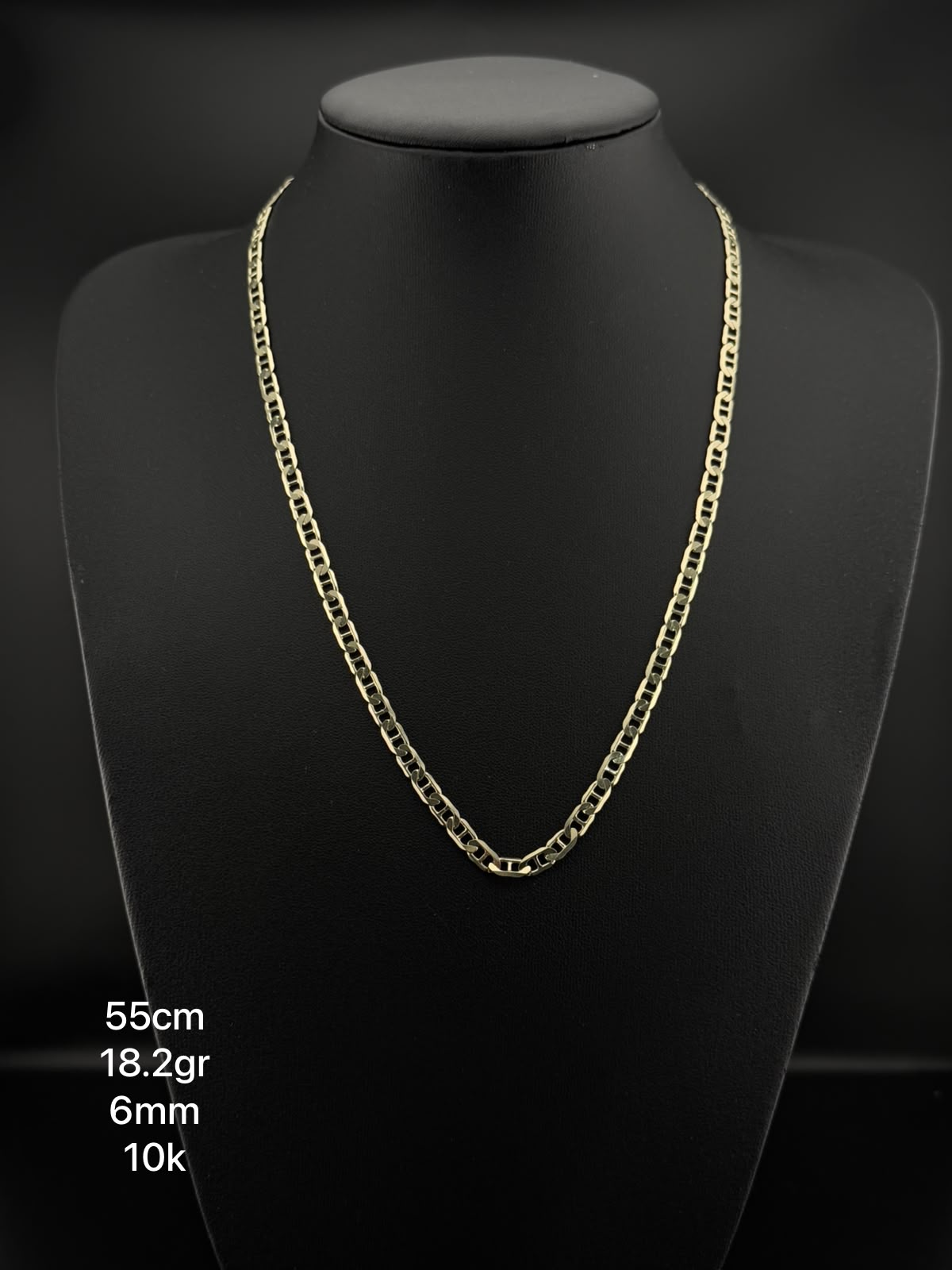Cadena estilo gucci en oro de 10k